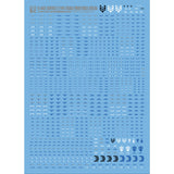Transamsphere TRS MG RG HG 1/144 1/100 AGE Series Sign Water Slide Decal TRSTU001O TU001G TU001R TU001B TU002O TU002G