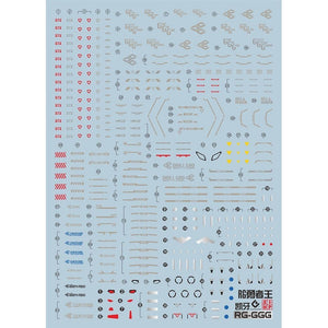20250721 EVO RG Gaogaigar GGG fluo water slide decal EVORG001 EVORG002