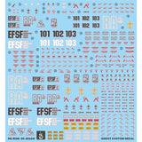 YAN FLAME Water Slide Decal GHOST HGUC HG 1/144 RGM-89 Jegan 097  Fluo (YANHG061) 20250721