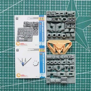 ANUBIS 3D print detail upgrade parts GP050 upgrade parts for RG RX-93-2  Hi nu  Hi-v  Free gift antenna no kits