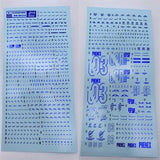 DL DAlibabaN Water slide decal MG Freedom Justice Turn Red Frame Sazabi DX NT-1 Phenex