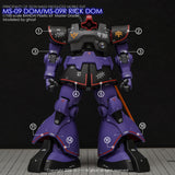 YAN FLAME GHOST MG 1/100 RICK DOM 1.5 Water Slide Decal Fluo Type (YANMG055) 20250721