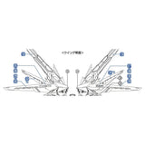 Transamsphere TRS MG 1/100 Freedom 2.0 Water Slide Decal TRSMG010