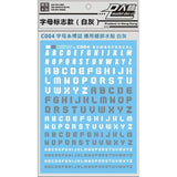 DL DALIN Water slide decal C004 Letter