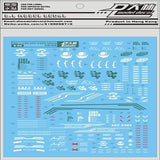 DL DAlibabaN Water slide decal MG Freedom Justice Turn Red Frame Sazabi DX NT-1 Phenex