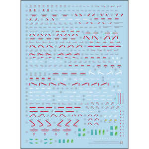 Transamsphere TRS Water Slide Decal MG 1/100 Narrative Ver.ka C-packs TRSMG022C