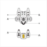 Transamsphere TRS TWFM HG 1/144 Calibarn Water Slide Decal TRSHG017