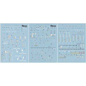 1010 Water Slide Decal PG 1/60 RX-0[N] Banshee Norn 1010PG009