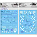 DL DALIN Water slide decal PG 1/60 Avanlanche Exia General Use