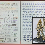 DL DALIN Water slide decal PG 1/60 UNICORN 03 PHENEX
