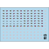 Transamsphere TRS KP581 AUV Susanowo Gold Coating Water Slide Decal TRSQTTO004