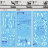 DL DALIN Water slide decal P14 PG Avanlanche Exia Outer Armor
