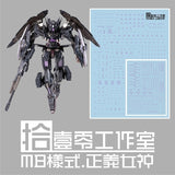 1010 Water Slide Decal MG 1/100 Astraes MB Type-F Type-X Stand 1010MG001 1010MG001-1 1010MG001-2 1010MG002 1010MG002-1 1010MG002-2 1010MG003 1010MG003-1 1010MG003-2