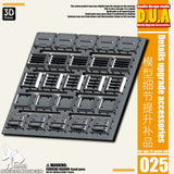 ANUBIS 3D print detail upgrade parts Resin Up Breastplate Heat Sink DUA025 no kits