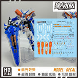 MASTER Water Slide Decal H020 HG 1/144 Astray Blue Frame L/D SEED Fluo Type Collectibles