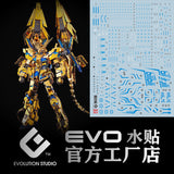 20250721 EVO PB RG 1/144 Unicorn 03 Phenex NT Fluo Water Slide Decal EVO100