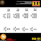 ANUBIS 3D print detail upgrade parts DUA101 Group Armour Shoulder Armour Outer Armour no kits