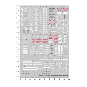20250722 Artisan's Club MG 1/100 SEED Zaku Warrior Lunamaria Hawke Custom Water Slide Decal