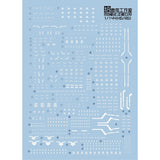 1010 Water Slide DecalRG HG 1/144 Astraea Type-F Type-X Water Slide Decal 1010RG002 1010RG003