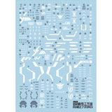 1010 MG MB Dynames GN-002 REIII R3 MB TYPE Water Slide Decal 1010MG016