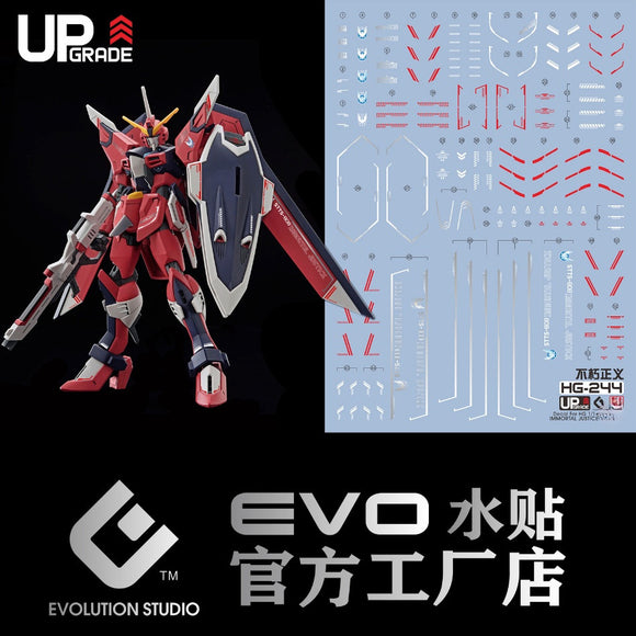 20250721 EVO HG SEED IMMORTAL JUSTICE Water Slide Decal EVOHG024