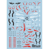 1010 MG MB 1:100 MBF-P02 red dragon red frame Water Slide Decal 1010MG021