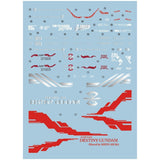 1010 Water Slide Decal MG 1/100 MB Destiny stand 1010MG032