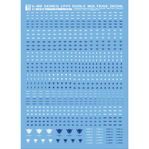 Transamsphere TRS MG RG HG 1/144 1/100 00 Series Sign Water Slide Decal TRSTYTU003RG TU003WG TU003RB TU003WB TU004WB TU004GR