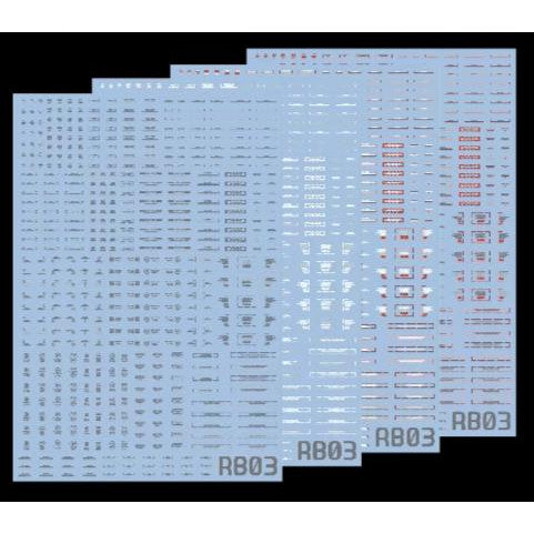 AMAX Water Slide Decal HIQ RB03 Warning Sign detail AMAXRB03001 AMAXRB03002 AMAXRB03003 AMAXRB03004