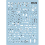 1010 Water Slide Decal MOTOR NUCLEAR Aobing MNP-XH03 1010GM002