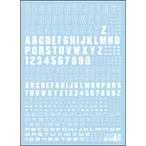 Transamsphere TRS KA Gneral Use Letter / Number / Sign Detail Water Slide Decal TRSTYKA01G TRSTYKA01W  TRSTYKA02W  TRSTYKA02G  TRSTYKA03 TRSTYKA03SG  TRSTYKA04W  TRSTYKA04G