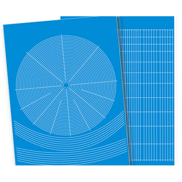 NewC Pre-cut masking tape  Marking tape with marking auxiliary arc hard edge tape (No kits, no GK parts)