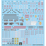 YAN FLAME Water Slide Decal GHOST MG 1/100 GTO RX-78-2 RX78 RX78-2 Fluo Type (YANMG044) 20250721