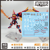 MASTER Water Slide Decal H032 HGBM HG 1/144 BM Shin Burning Fluo Type Collectibles