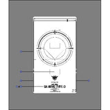 1010 Water Slide Decal MB GNR-001E/D GN Arms Type E / D Stand 1010MG035 1010MG036