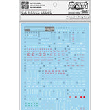 DL DALIN Water slide decal RG 1/144  GOD G