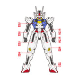 Transamsphere TRS HG 1/144 TWFM Aerial Water Slide Decal TRSHG006