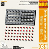 ANUBIS 3d PRINT DETAIL upgrade parts 1/144 Zaku One Eye Sight DUA039 NO KITS
