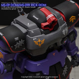 YAN FLAME GHOST MG 1/100 DOM 1.5 Water Slide Decal Fluo Type (YANMG054) 20250721