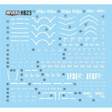 MASTER Water Slide Decal H023 HG 1/144 Guncannon Cucuruz Doan's Island Ver GTO Fluo Type Collectibles