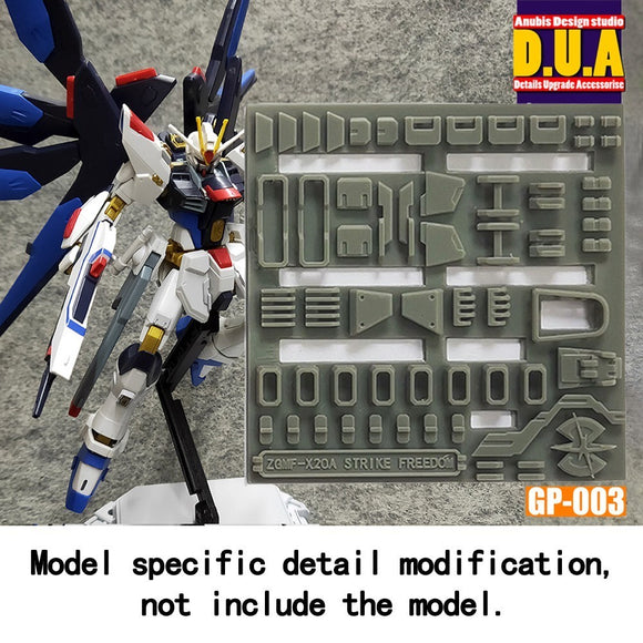 ANUBIS 3D print detail upgrade parts GP003 HG Strike Freedom no kits