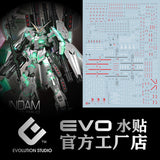 20250721 EVO RG 1/144 FA Unicorn Fluo Water Slide Decal EVORG022