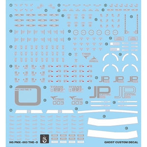 YAN FLAME HG 1/144 GHOST THE O Z  Fluo Water slide decal (YANHG080) 20250721