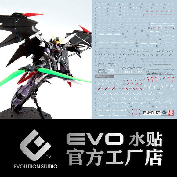 20250721 EVO MG 1/100 Deathscythe Hell  EW Fluo Water Slide Decal EVOPM012