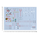 20250722 Artisan's Club PG12 PG 1/60 红异端 高达 水转印贴纸 Water Slide Decal