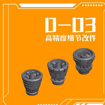 Phoenix 3D print D-03 RG HG 1/144 GTO Booster 3D print General Use detail upgrade parts no kits