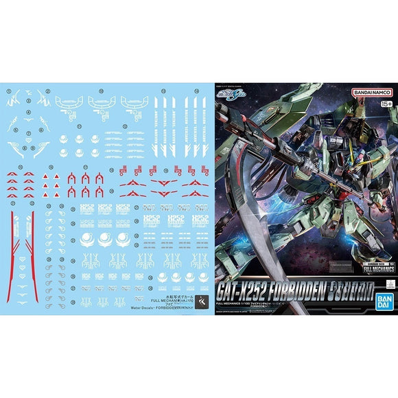 YAN FLAME FULL MECHANICS FM Forbidden SEED Fluo Water slide decal (YANFM005) 20250721