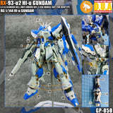 ANUBIS 3D print detail upgrade parts GP050 upgrade parts for RG RX-93-2  Hi nu  Hi-v  Free gift antenna no kits