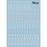 1010 Water Slide Decal MG 1/100 Warning Sign Logo 1010TY001 1010TY002 1010TY003 1010TY004 1010TY005 1010TY006 1010TY007
