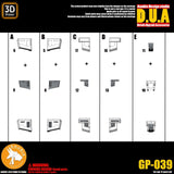 ANUBIS 3D print detail upgrade parts GP039 for HGUC RX-79【G】 Ground Type 08MS no kits